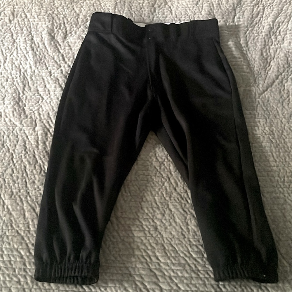 black softball pants
